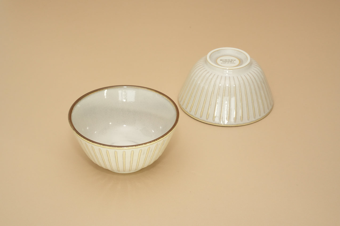 Yohen SENDAN | White Round-Shaped Rice Bowl (S)