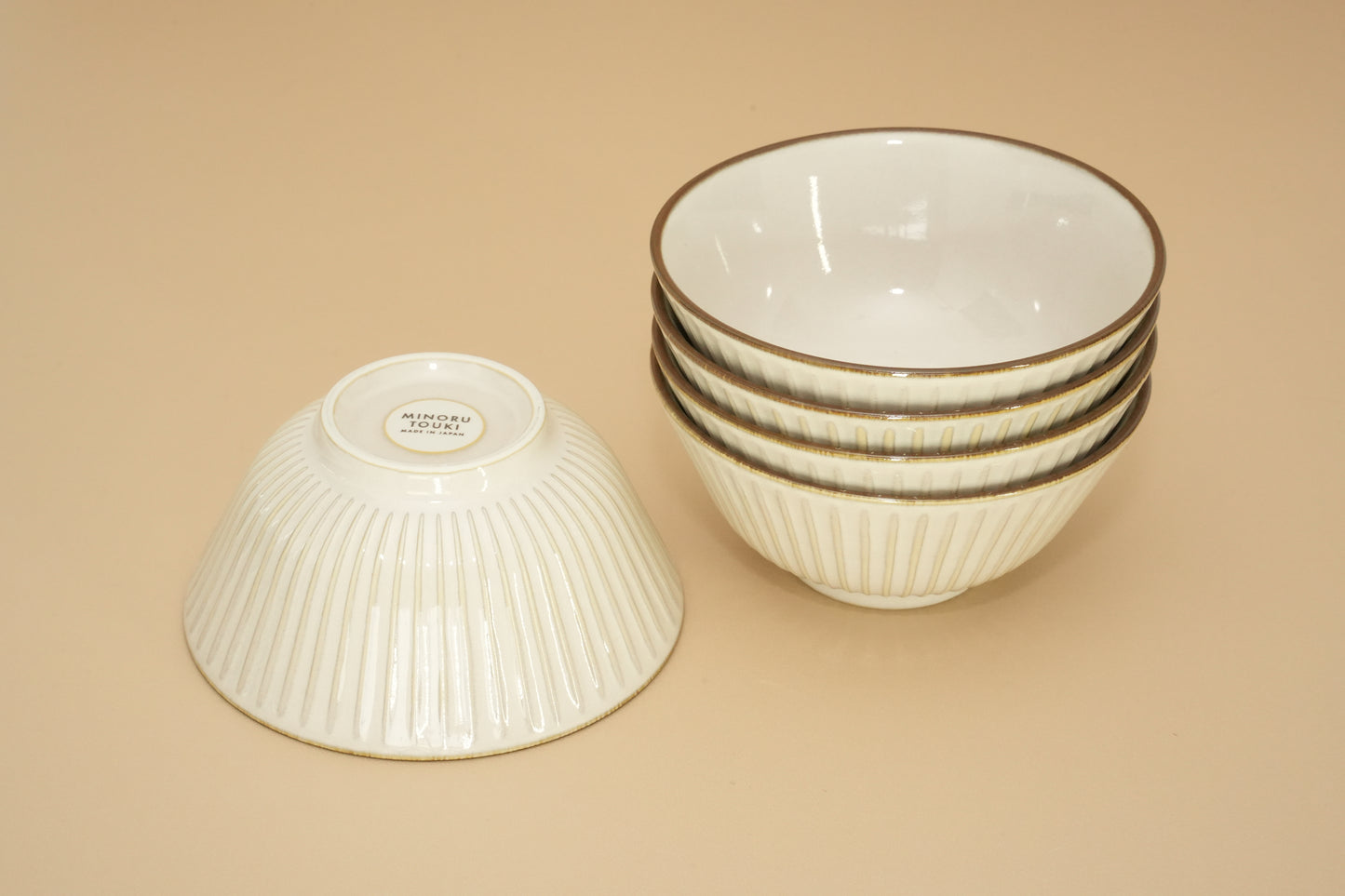 Yohen SENDAN | White Round-Shaped Rice Bowl