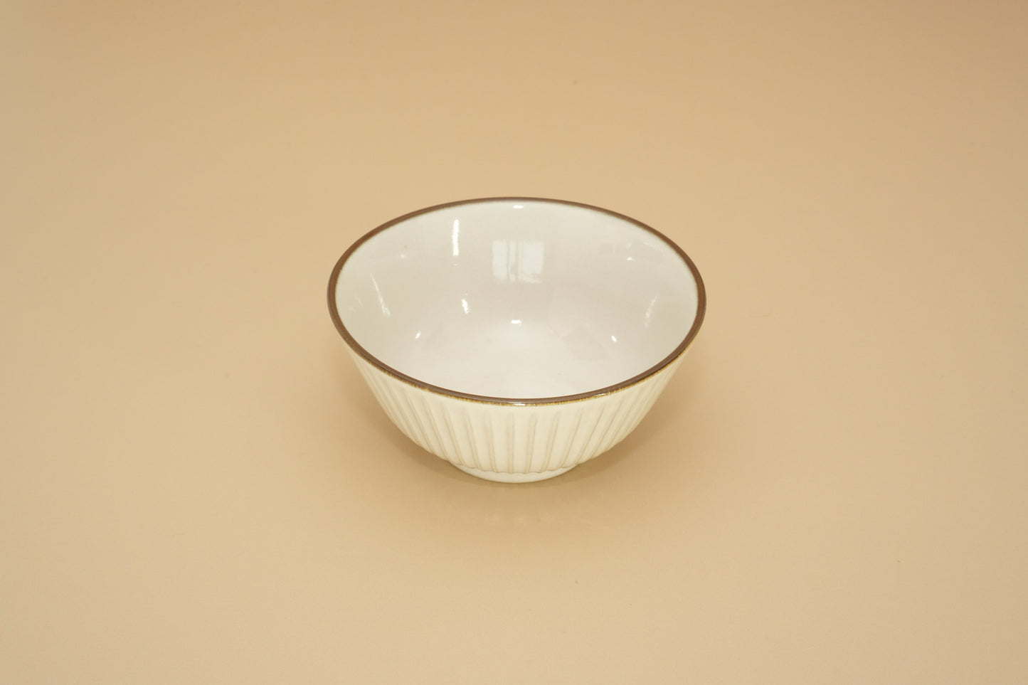 Yohen SENDAN | White Round-Shaped Rice Bowl