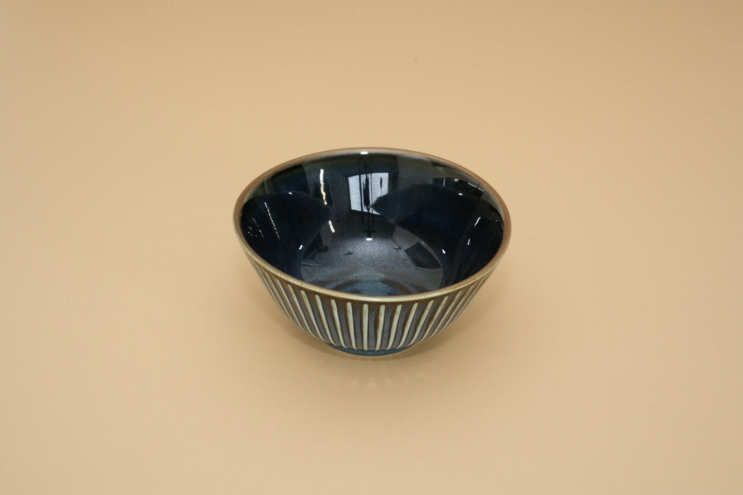 Yohen SENDAN | Navy Round-Shaped Rice Bowl