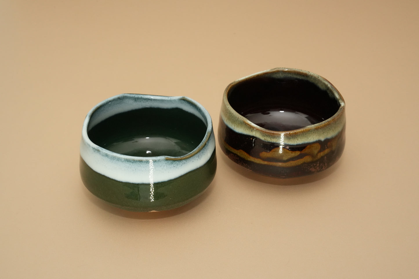 Kakuni | Blue and Green Traditional Matcha Bowl