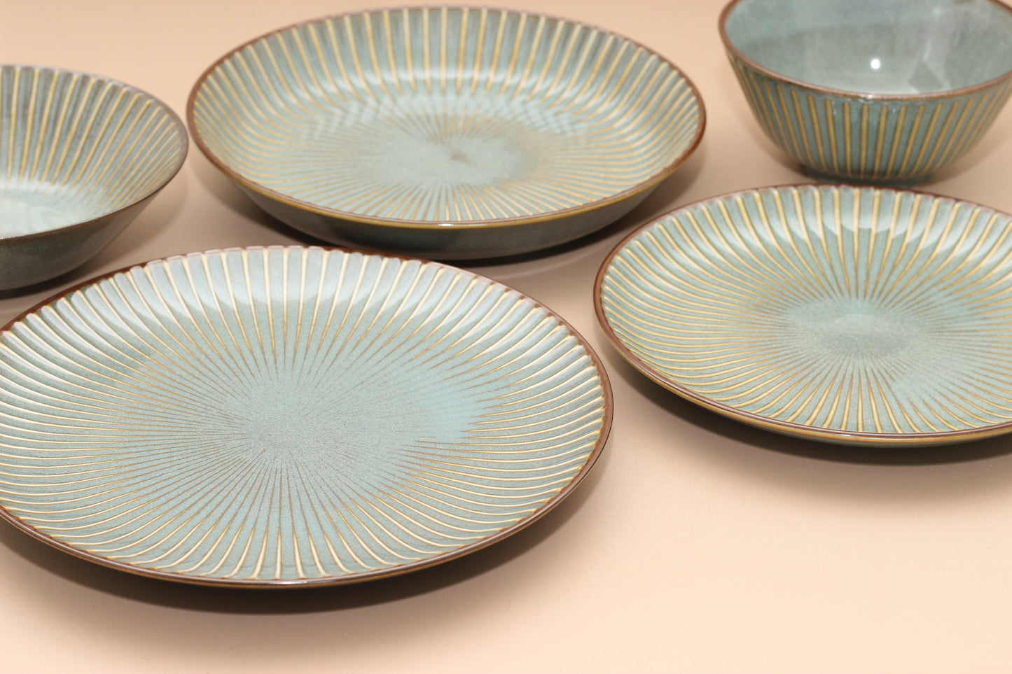 Yohen SENDAN | Pearl Flat-Edge Rice Bowl