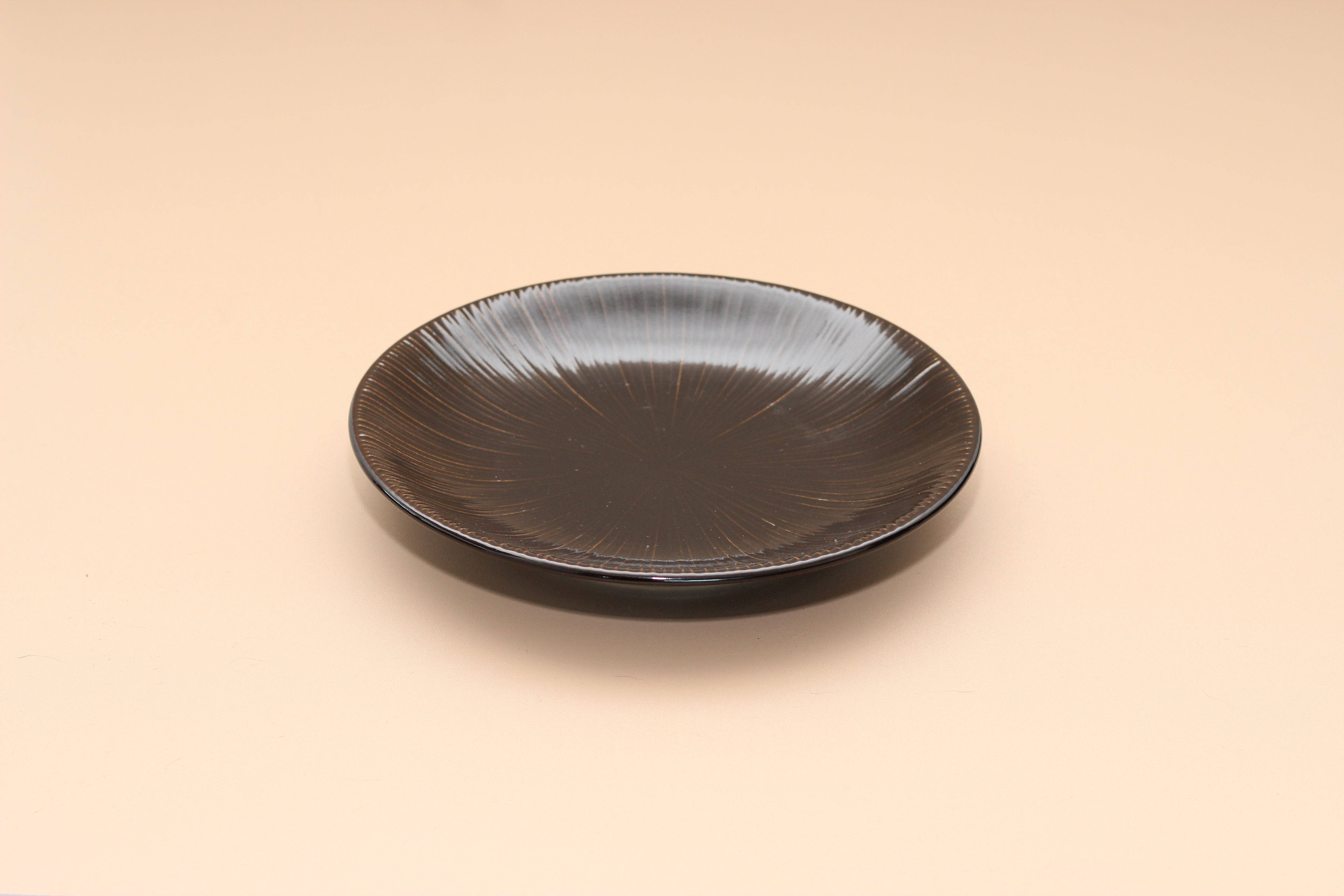 Showa Seito | Negoro | KURO-TENMOKU Plate