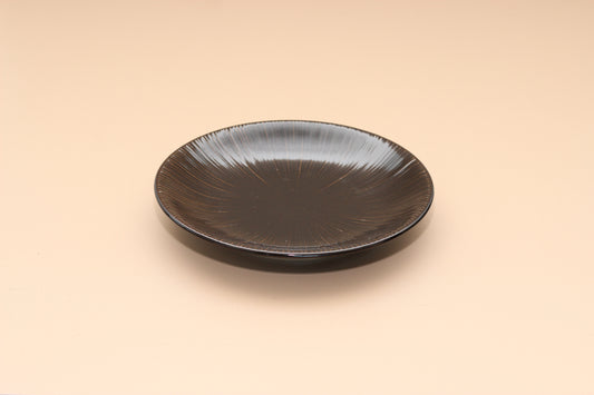 Showa Seito | Negoro | KURO-TENMOKU Plate