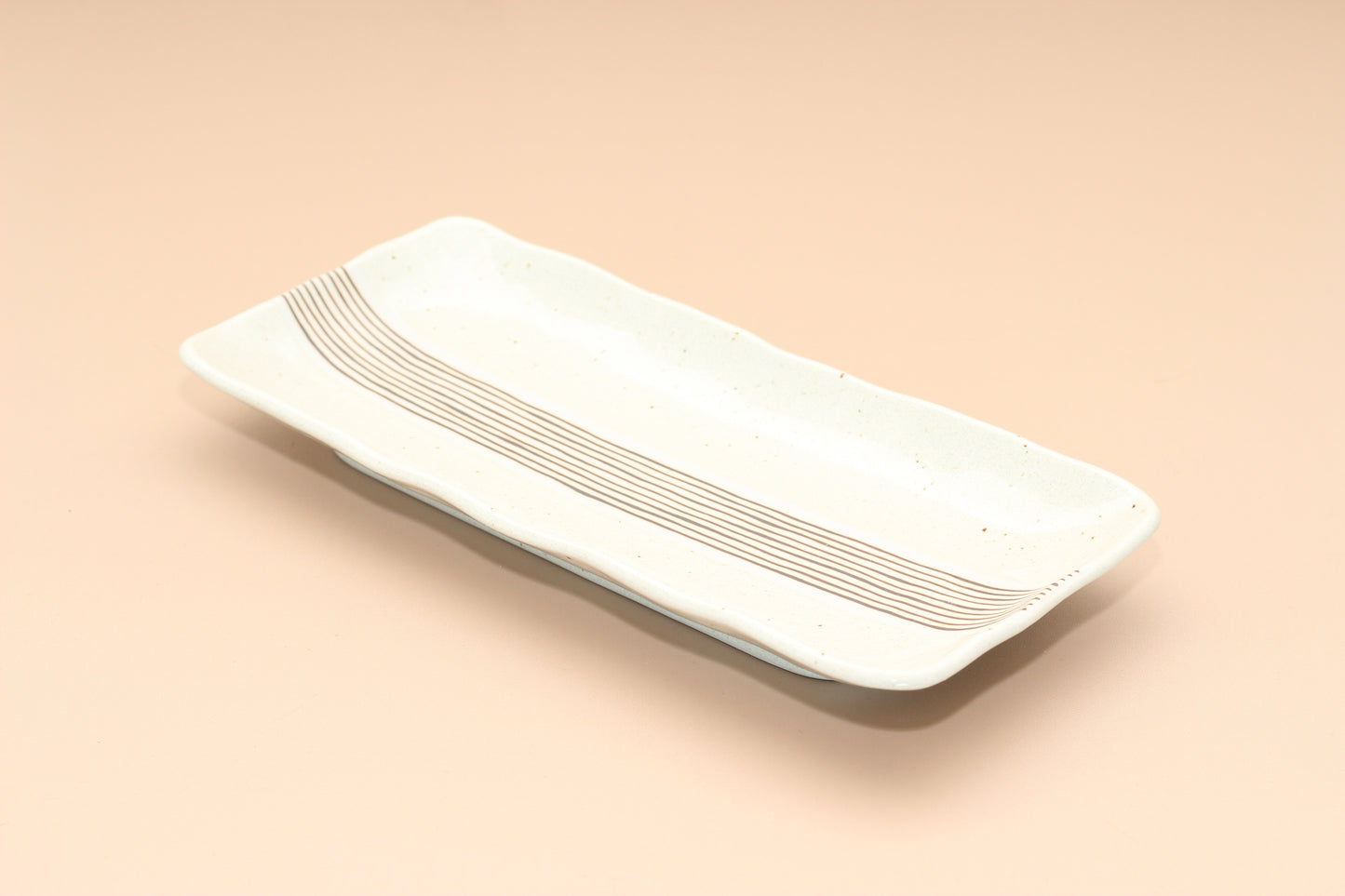 Tokusa | Iki Jyuso | White Large Skewer Plate