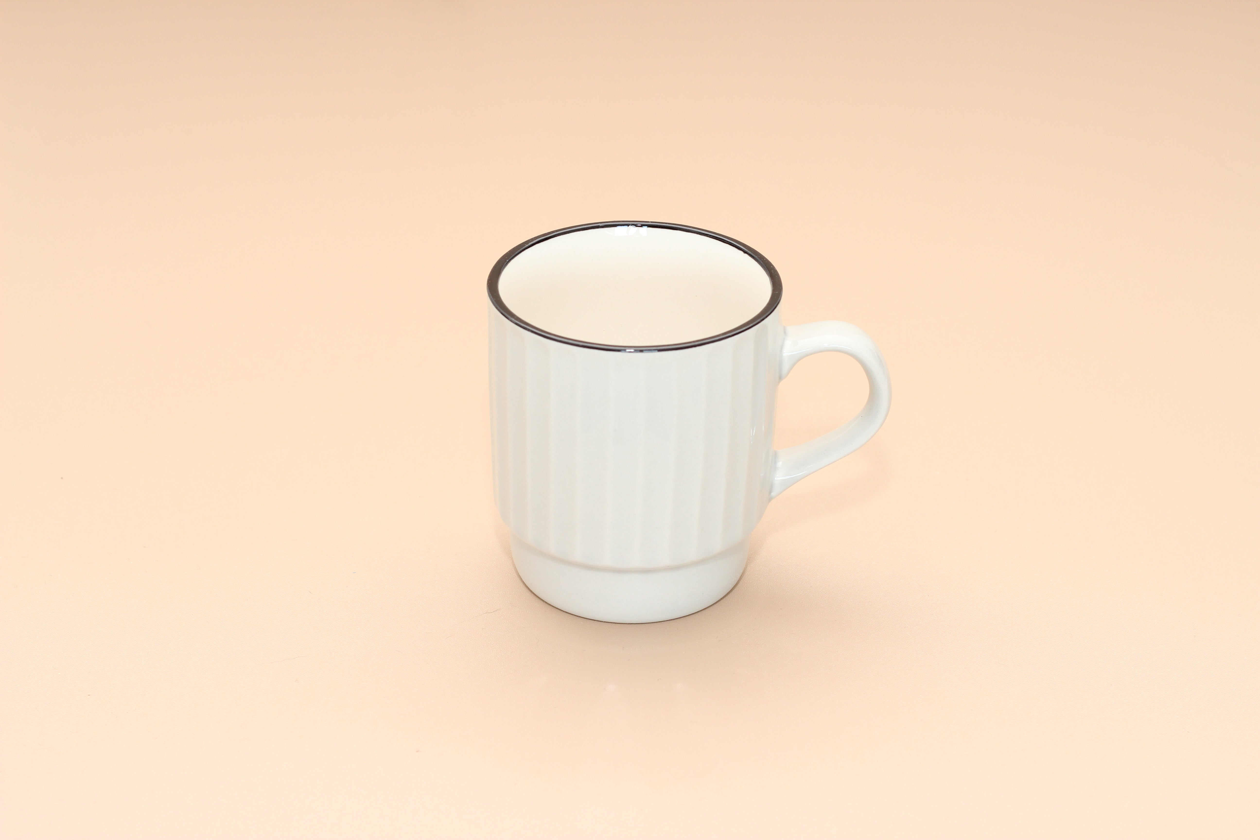 TOUGA | Stacking White Coffee & Tea Cup