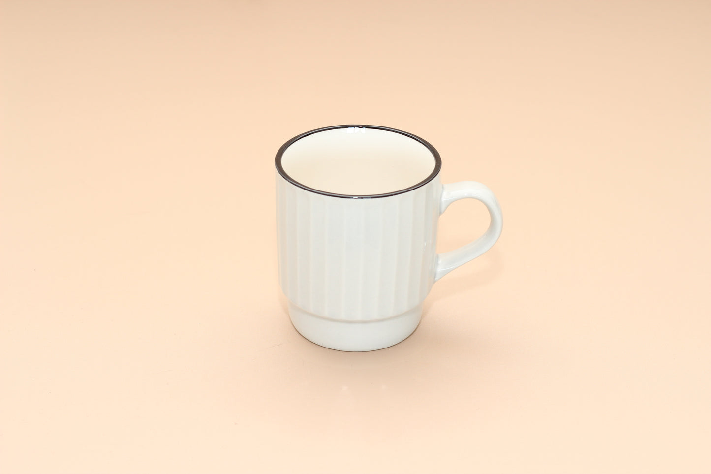 TOUGA | Stacking White Coffee & Tea Cup